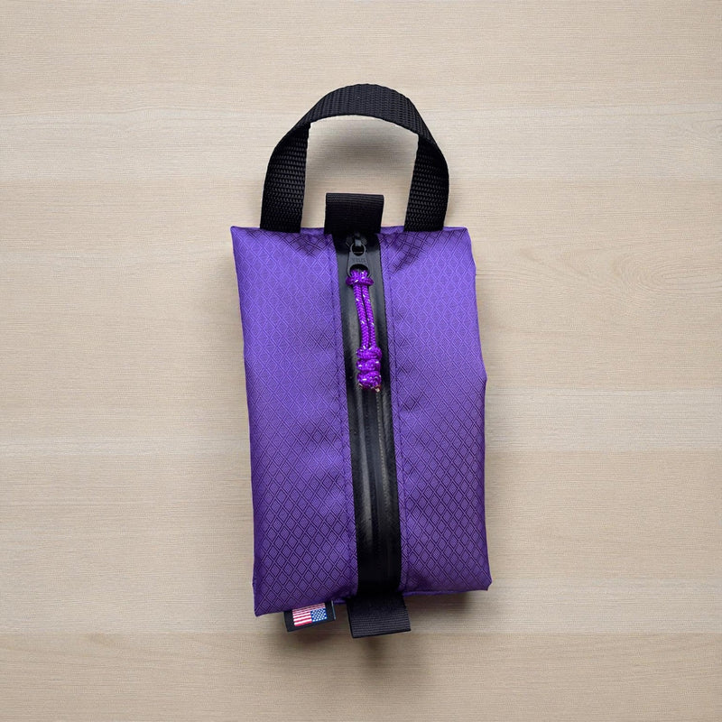 Load image into Gallery viewer, Premium Ultralight Nylon Ditty Bags with Grab Handles, Toiletry Kits for Backpacking, Hiking &amp; EDC – Expandable Gear Bag for Trail and Travel
