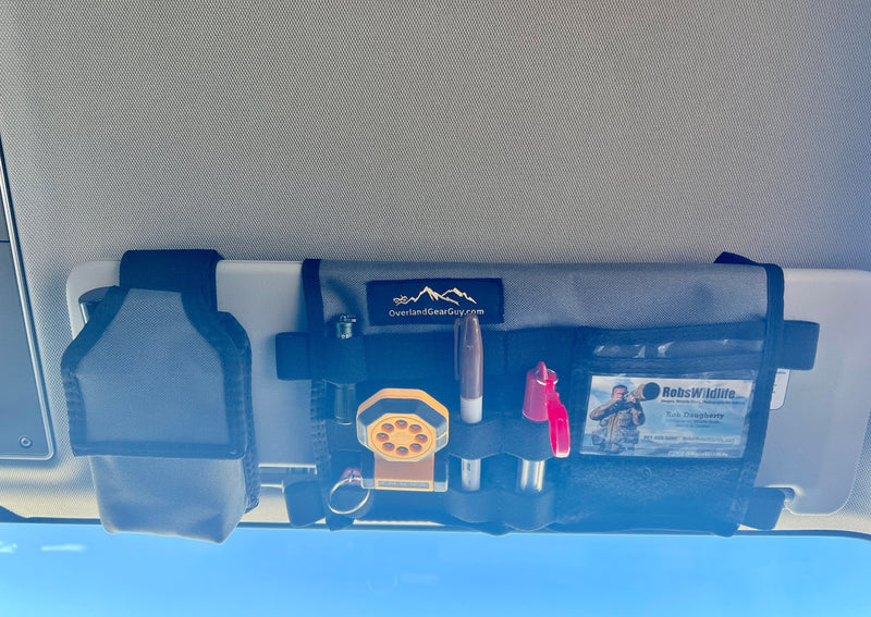 Load image into Gallery viewer, Grenadier MOLLE Visor Organizer WITH MIRROR
