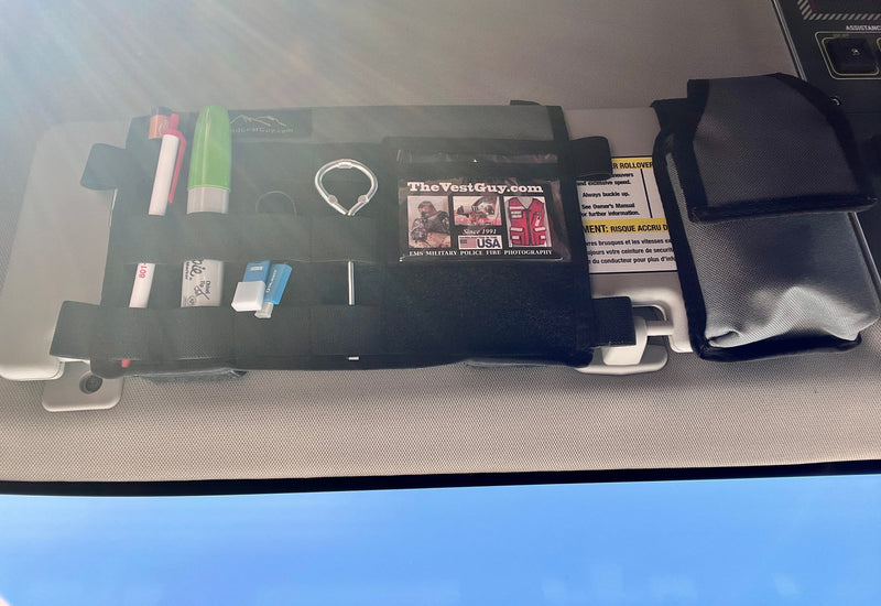 Load image into Gallery viewer, Grenadier MOLLE Visor Organizer WITH MIRROR
