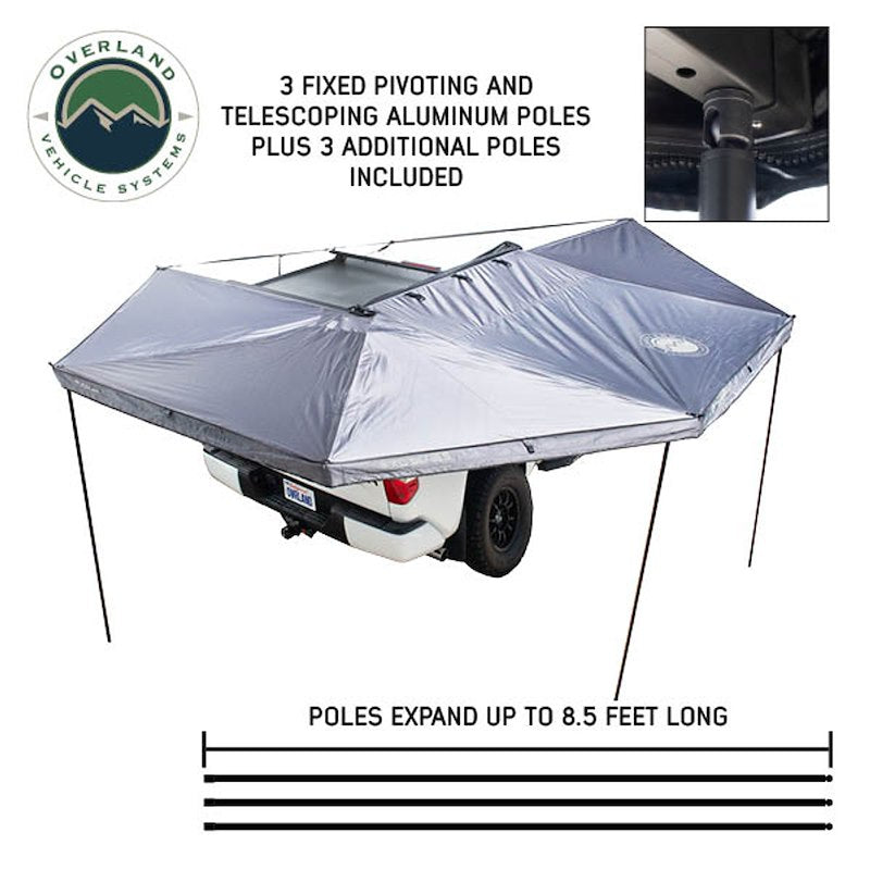 Load image into Gallery viewer, Overland Vehicle Systems XD NOMADIC 270 - AWNING W/LIGHTS
