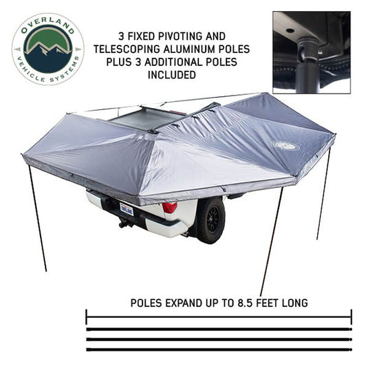 Overland Vehicle Systems XD NOMADIC 270 - AWNING W/LIGHTS