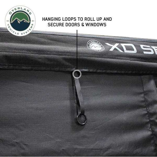 Overland Vehicle Systems XD Nomadic 270 - Awning  with Lights, Black