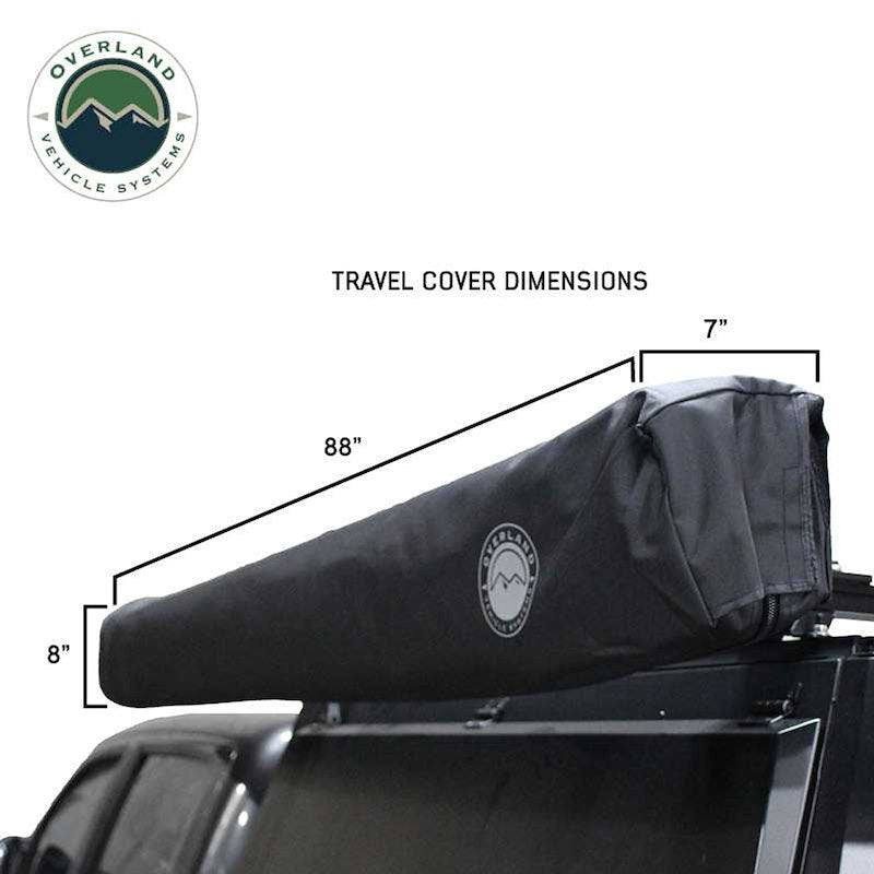 Load image into Gallery viewer, Overland Vehicle Systems XD Nomadic 270 - Awning  with Lights, Black
