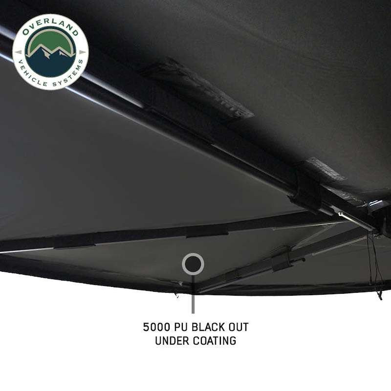 Load image into Gallery viewer, Overland Vehicle Systems XD Nomadic 270 - Awning  with Lights, Black
