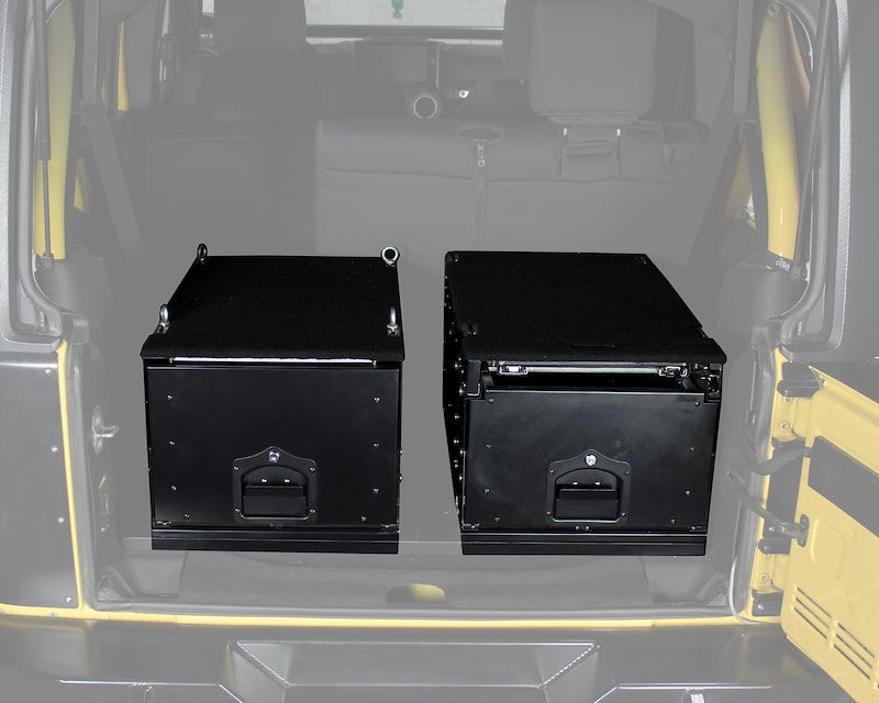 Load image into Gallery viewer, Overland Vehicle Systems Cargo Box with Slide Out Drawer
