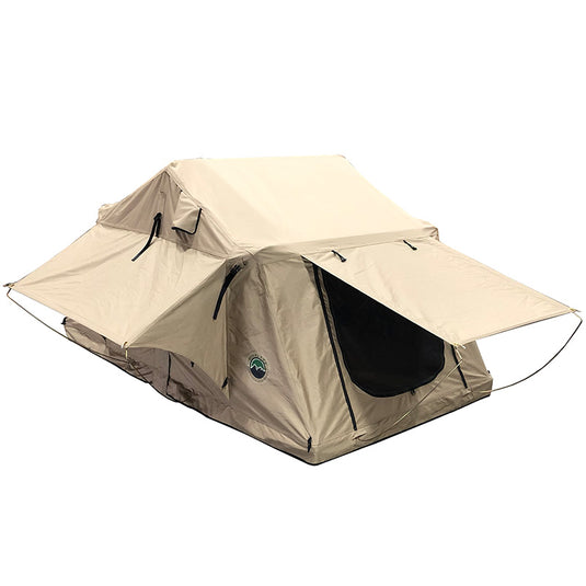 Overland Vehicle Systems TMBK 3 ROOF TOP TENT - TAN BASE