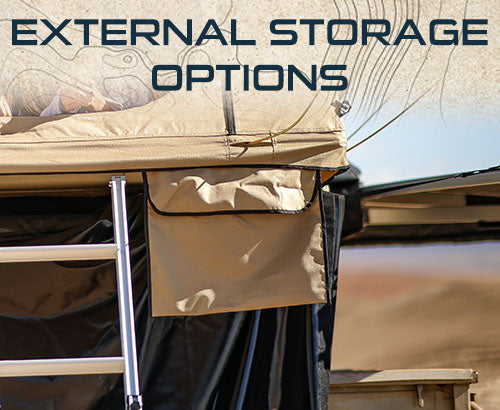 Load image into Gallery viewer, Overland Vehicle Systems TMBK 3 ROOF TOP TENT - TAN BASE
