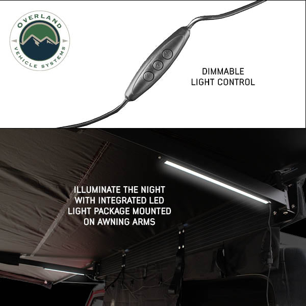 Load image into Gallery viewer, Overland Vehicle Systems XD NOMADIC 180 - AWNING  BLACK BODY
