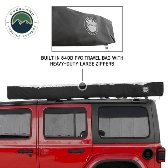 Overland Vehicle Systems XD NOMADIC 180 - AWNING  BLACK BODY