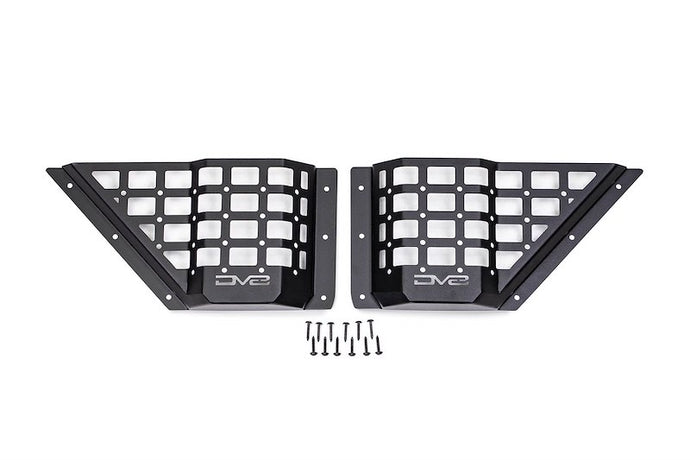 DV8 Offroad 2021-2024 Ford Bronco Front Door Pocket Molle Panels