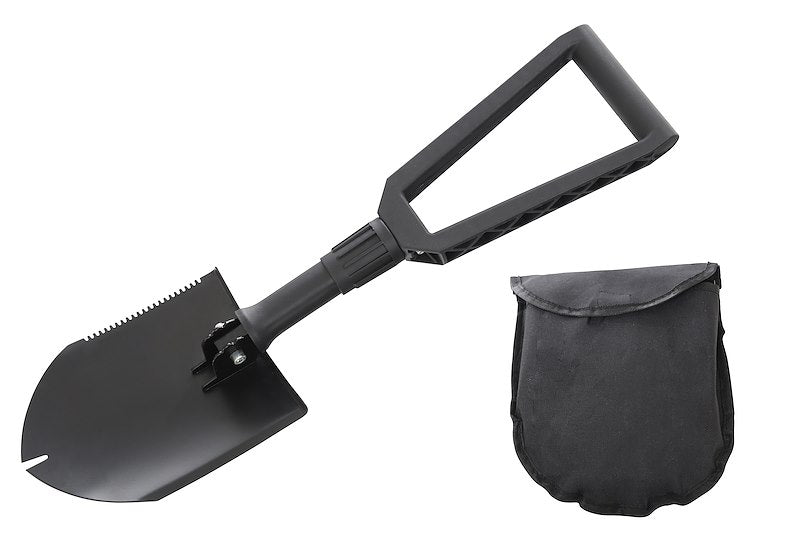 Load image into Gallery viewer, Multi Functional Military Style Utility Shovel with Nylon Carrying Case
