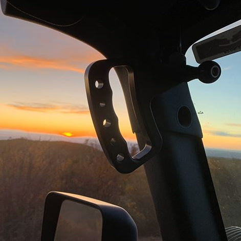 Load image into Gallery viewer, Front Loop Grab Handles for 2007-2018 Jeep Wrangler JK - CMM Offroad
