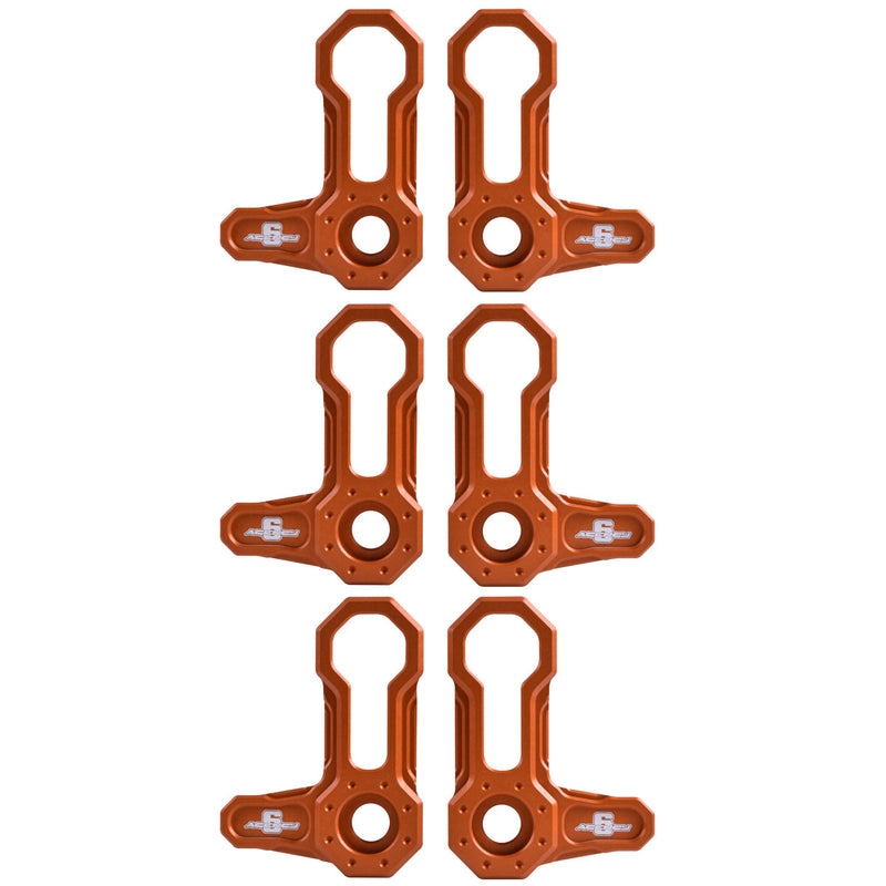 Load image into Gallery viewer, L-SHAPED ROOF LOCKS - JL/JT JEEP (Set of 6) ORANGE

