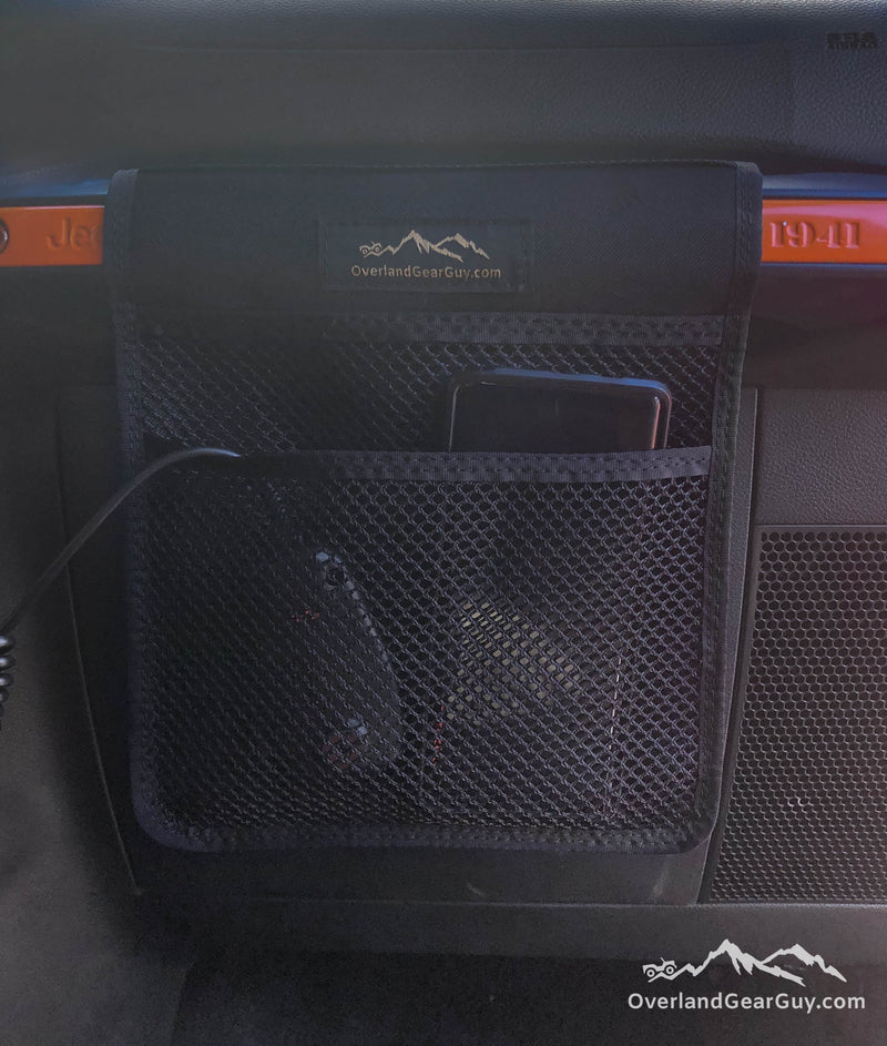 Load image into Gallery viewer, Jeep Grab Handle Mesh Flat Pocket
