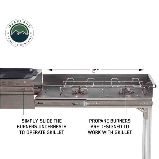 KOMODO CAMP KITCHEN -  DUAL GRILL