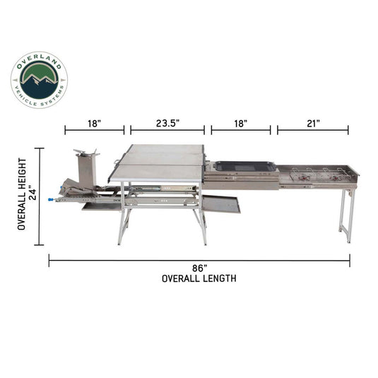 KOMODO CAMP KITCHEN -  DUAL GRILL