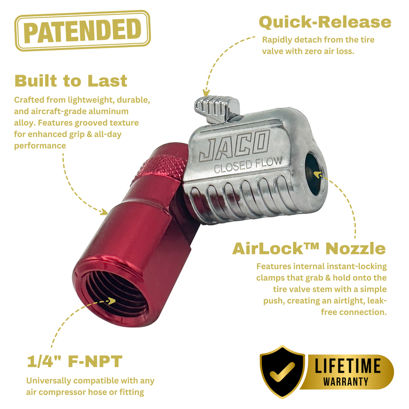 Load image into Gallery viewer, Lightning™ L2-Series Tire Air Chuck - 1/4&quot; F-NPT
