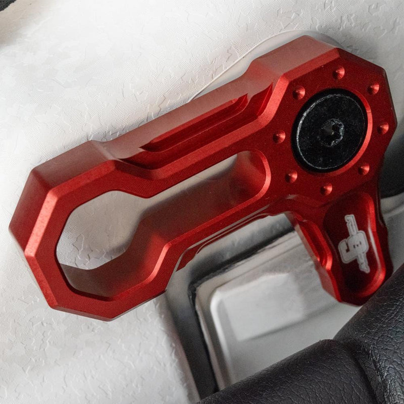 Load image into Gallery viewer, L-SHAPED ROOF LOCKS - JL/JT JEEP (Set of 6) RED
