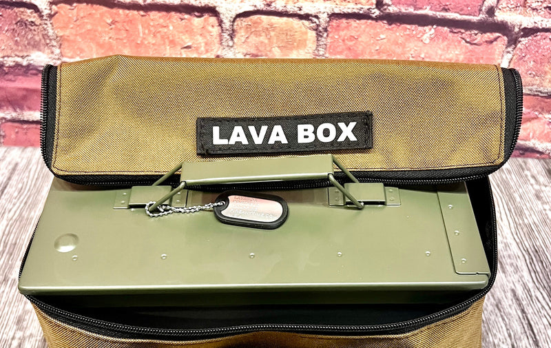 Load image into Gallery viewer, FIRECAN PORTABLE FIRE PIT Carry Bag - IGNIK- Lava Box
