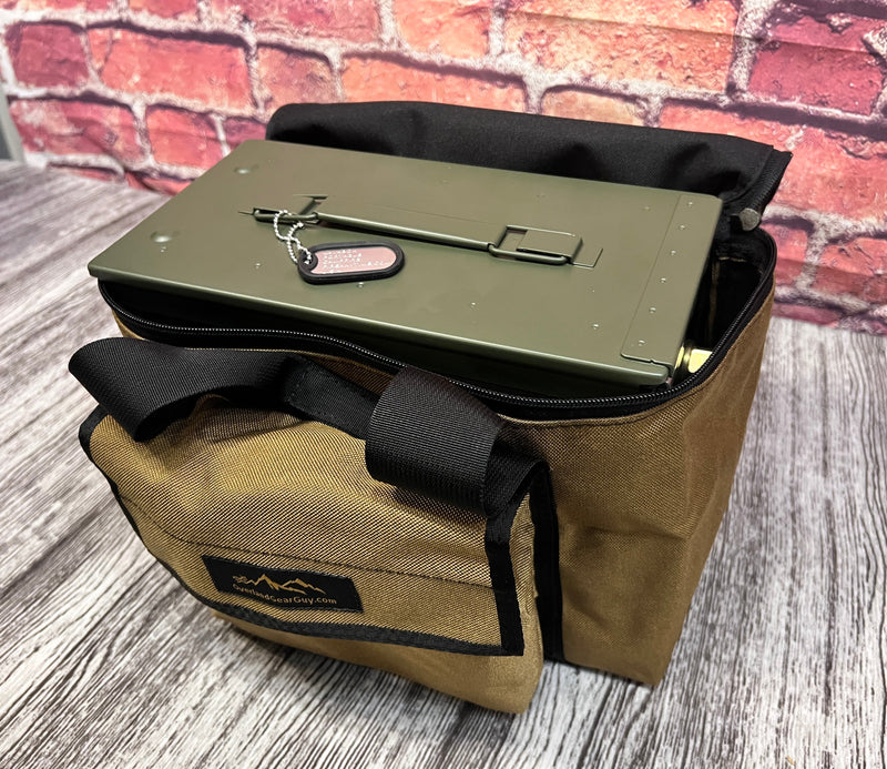 Load image into Gallery viewer, Deluxe Lava Box - FIRECAN PORTABLE FIRE PIT Carry Bag - IGNIK
