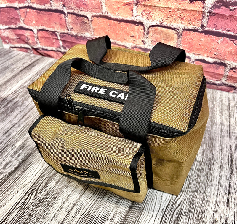 Load image into Gallery viewer, Deluxe Lava Box - FIRECAN PORTABLE FIRE PIT Carry Bag - IGNIK
