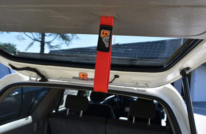 Load image into Gallery viewer, (3rd/4th GEN) Toyota 4Runner Rear Lift Gate Hatch Pull Assist Strap (RED)
