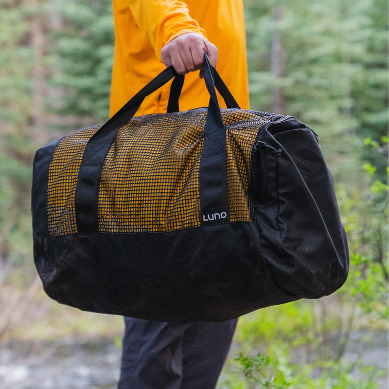 Load image into Gallery viewer, Mesh Gear Duffel

