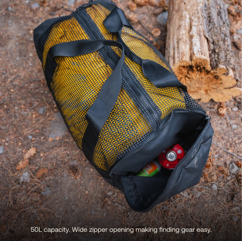Load image into Gallery viewer, Mesh Gear Duffel
