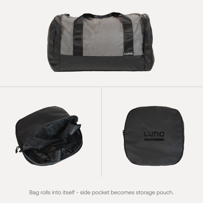 Load image into Gallery viewer, Mesh Gear Duffel
