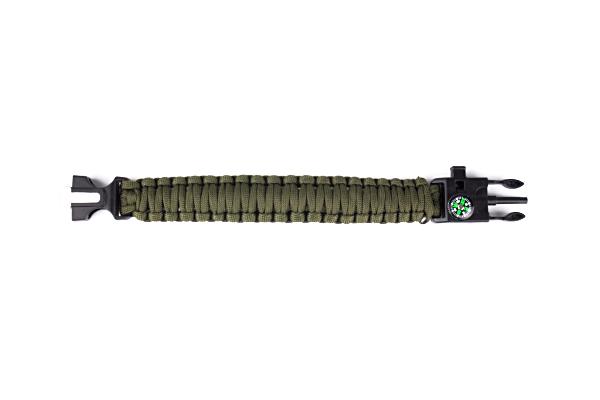 Load image into Gallery viewer, Paracord Survival Bracelet
