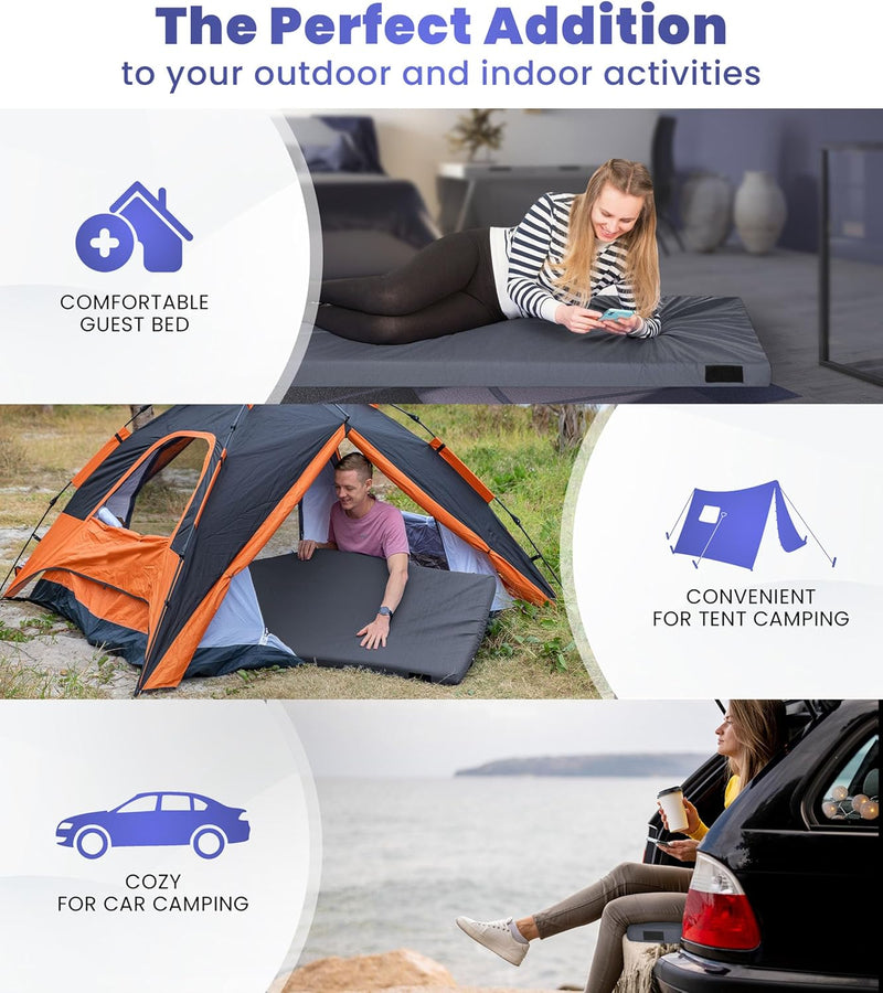 Load image into Gallery viewer, Matrix Air-Cell Memory Foam Camping Mattress
