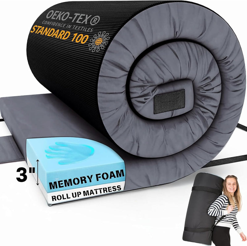 Load image into Gallery viewer, Matrix Air-Cell Memory Foam Camping Mattress

