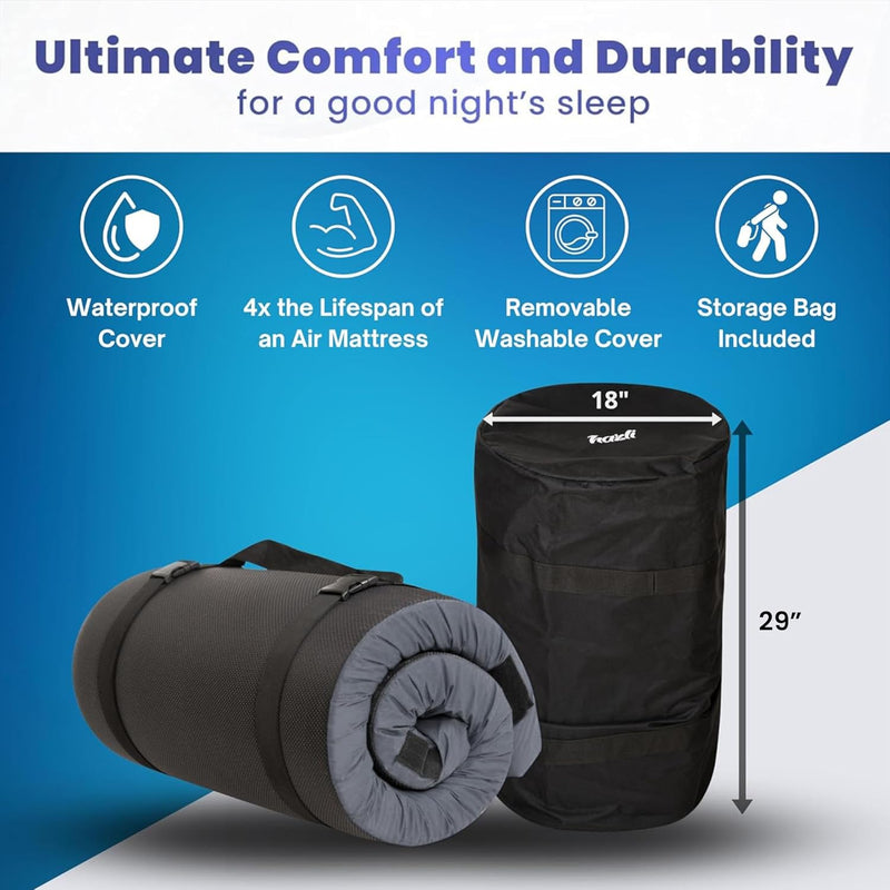 Load image into Gallery viewer, Matrix Air-Cell Memory Foam Camping Mattress
