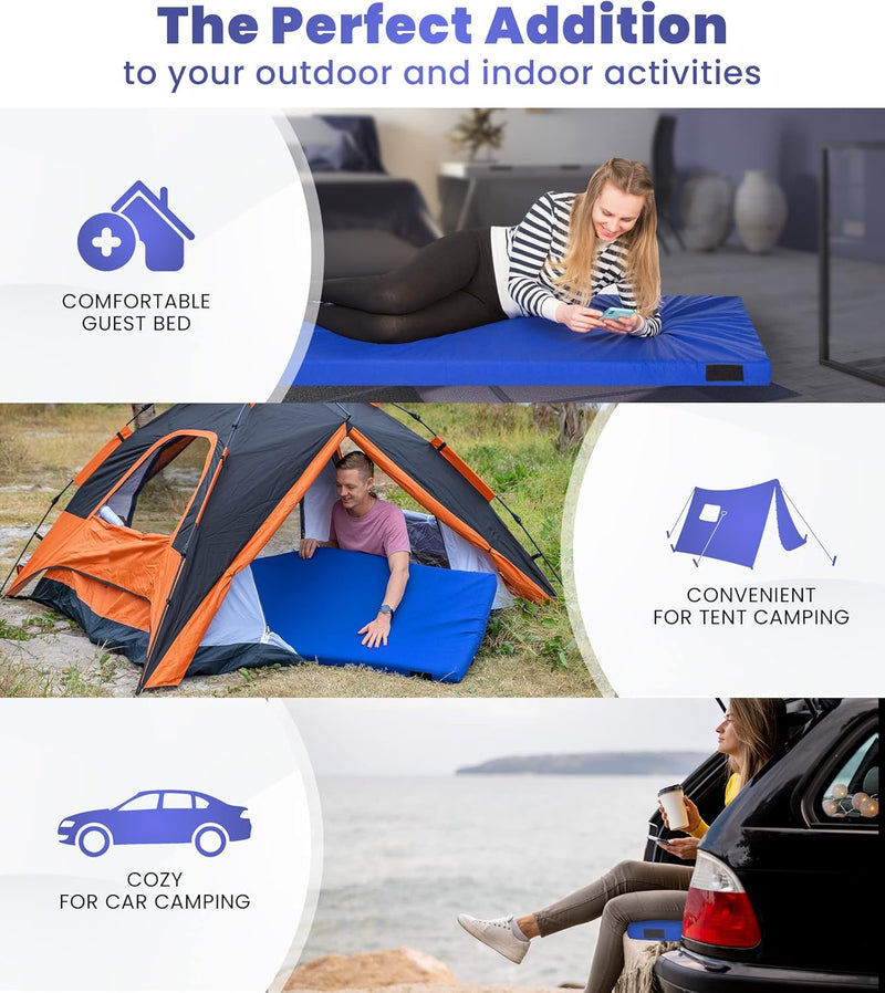 Load image into Gallery viewer, Matrix Air-Cell Memory Foam Camping Mattress
