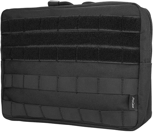 MOLLE Pouch Horizontal Multi-Purpose Utility Bag -Black