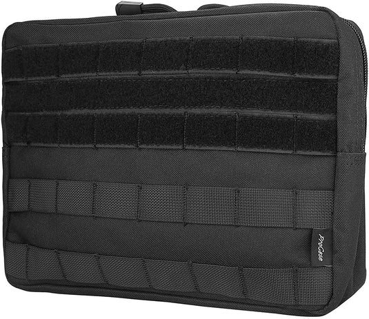 MOLLE Pouch Horizontal Multi-Purpose Utility Bag -Black