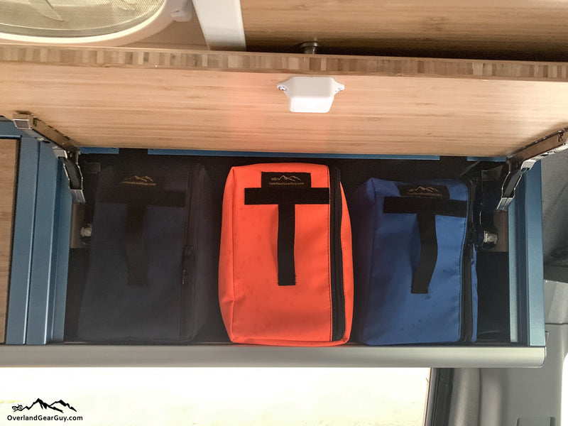 Load image into Gallery viewer, Van Overhead Storage Locker Divider Bags
