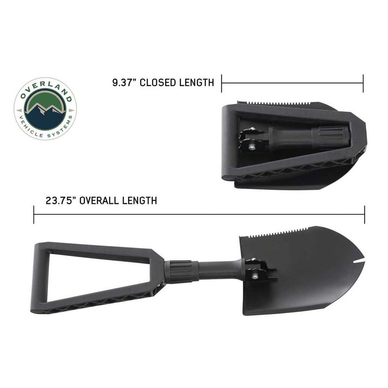 Load image into Gallery viewer, Multi Functional Military Style Utility Shovel with Nylon Carrying Case
