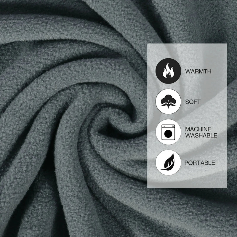 Load image into Gallery viewer, Mummy Fleece Sleeping Bag Liner with Hood
