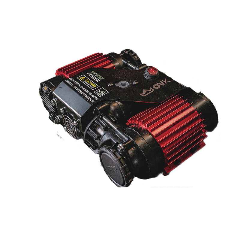 Load image into Gallery viewer, OVK Twin High Output Air Compressor - 12 Volt
