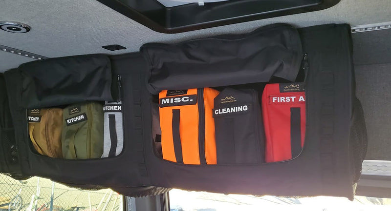 Load image into Gallery viewer, Van Overhead Storage Locker Divider Bags
