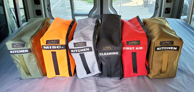 Load image into Gallery viewer, Van Overhead Storage Locker Divider Bags
