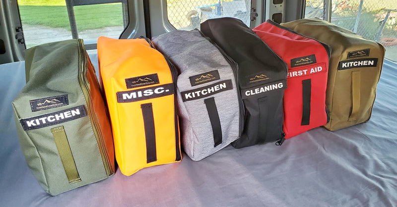 Load image into Gallery viewer, Van Overhead Storage Locker Divider Bags
