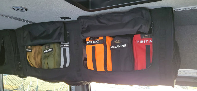 Load image into Gallery viewer, Van Overhead Storage Locker Divider Bags
