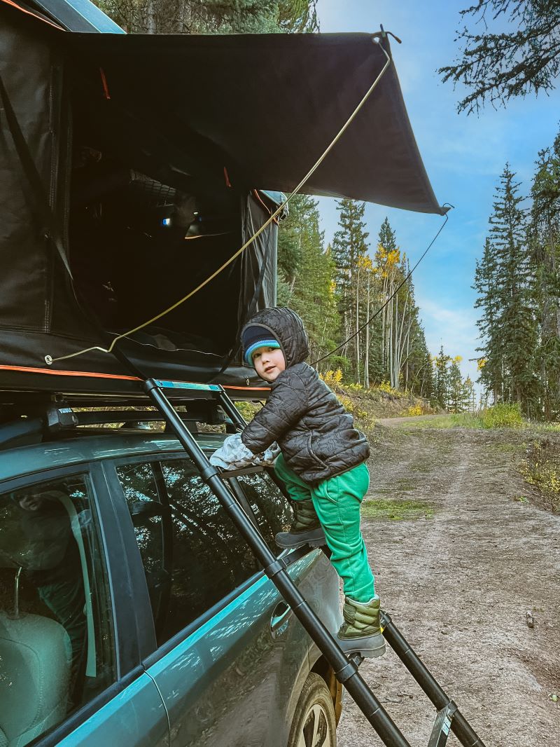 Load image into Gallery viewer, Overland Junction Golden Roof Top Tent
