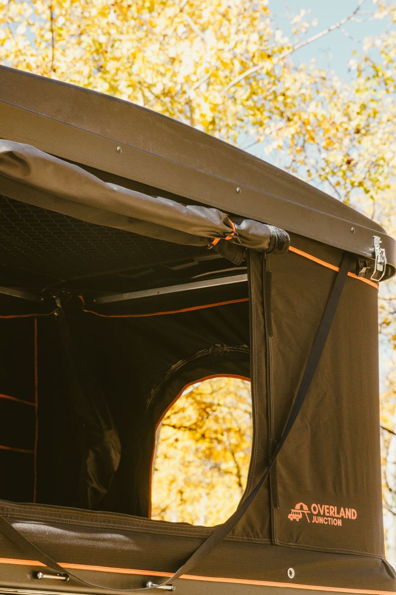 Load image into Gallery viewer, Overland Junction Golden Roof Top Tent
