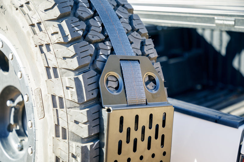Load image into Gallery viewer, Overland Kitted Spare Tire MAXTRAX Mounting System
