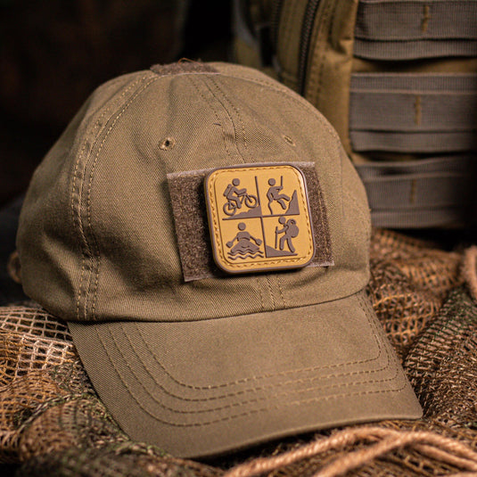 Adventure Sports Patch: Desert Tan
