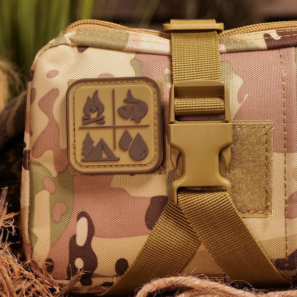 Load image into Gallery viewer, Adventure Sports Patch: Desert Tan
