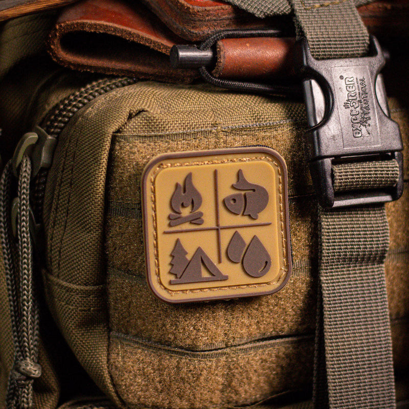 Load image into Gallery viewer, Adventure / Camping Patch: Desert Tan
